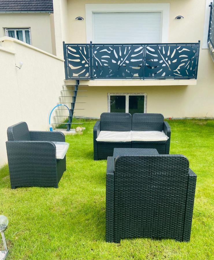 Grand T1 Moderne Jardin Pres De Cdg Appartement Le Thillay Buitenkant foto
